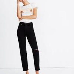 The Perfect Vintage Jean in Stone Black